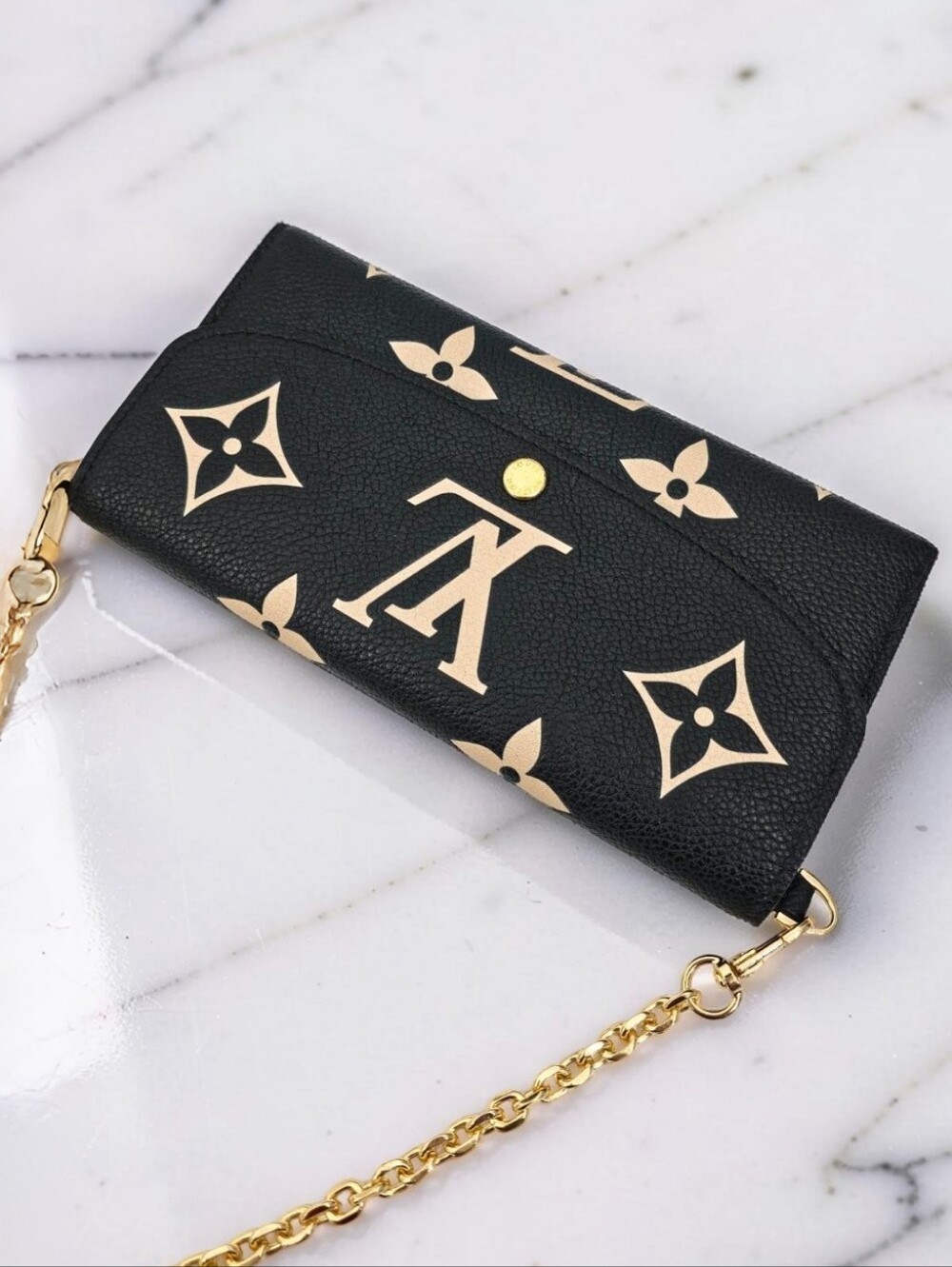 Louis Vuitton Emilie Monogram Empreinte Bicolor Long Wallet - Picture 7 of 16